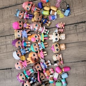 Lot of L.O.L. surprise  dolls, good used condition